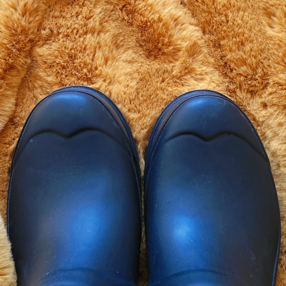 Hunter Boots Biker Moto Style Size 10 - Picture 2 of 8